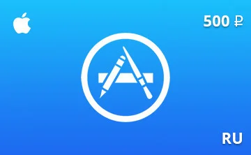Подарочная карта App Store 500 руб. RU-регион