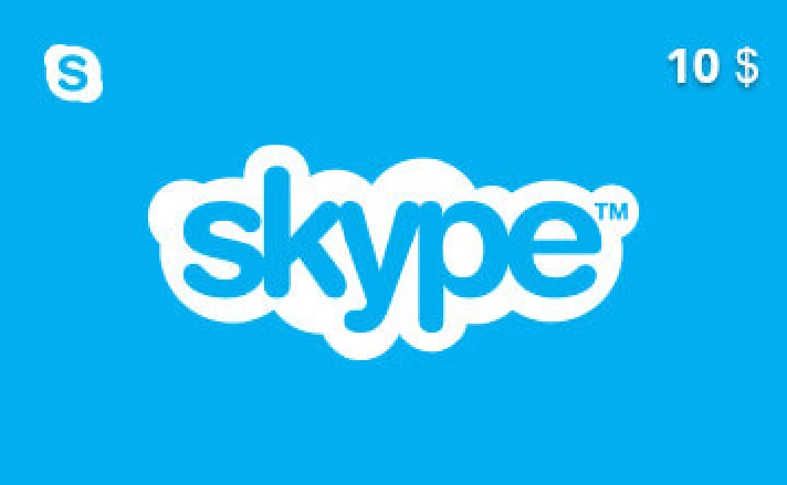 Skype Gift Card 10 USD US-region