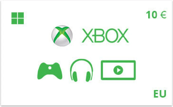 Xbox Gift Card 10 EUR EU Region