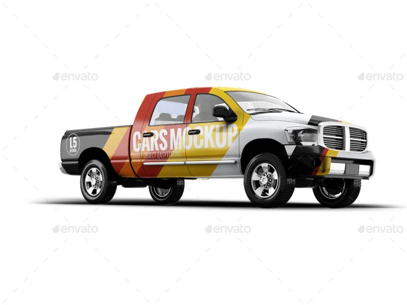 Pickup Truck Mock-Up