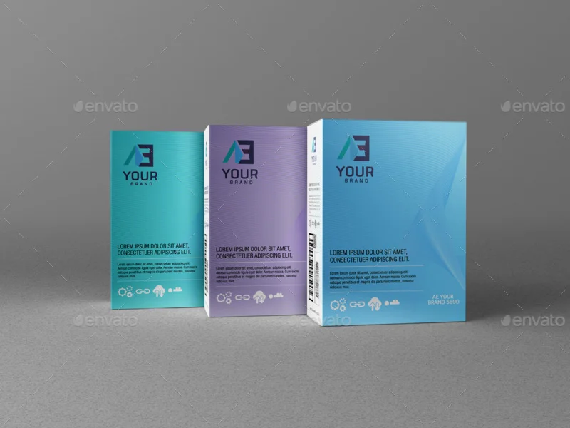 Package Box Mockups Vol5