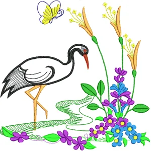 Машинная вышивка 