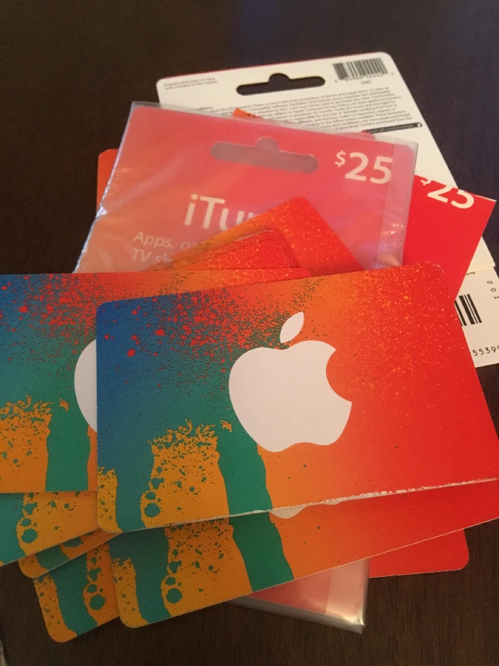 iTunes Gift Card $25 USA 🎵 Photo of the back side!SALE