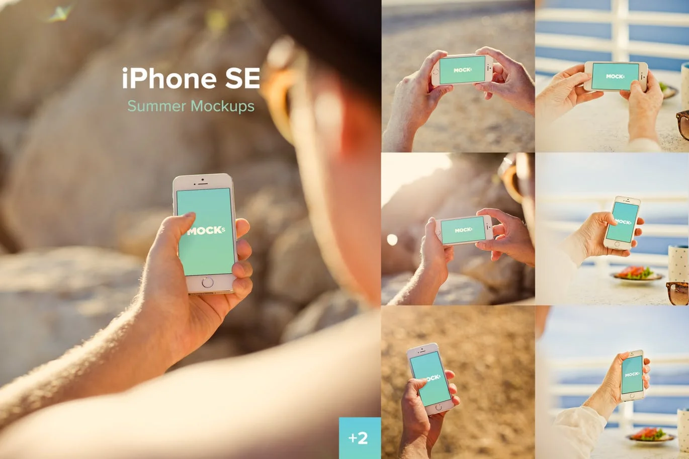 IPHONE SE SUMMER MOCKUPS