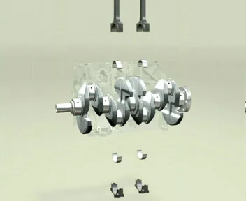 Автомобильный двигатель изнутри