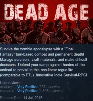 Dead Age (Steam KEY / ROW / Region free / Global)