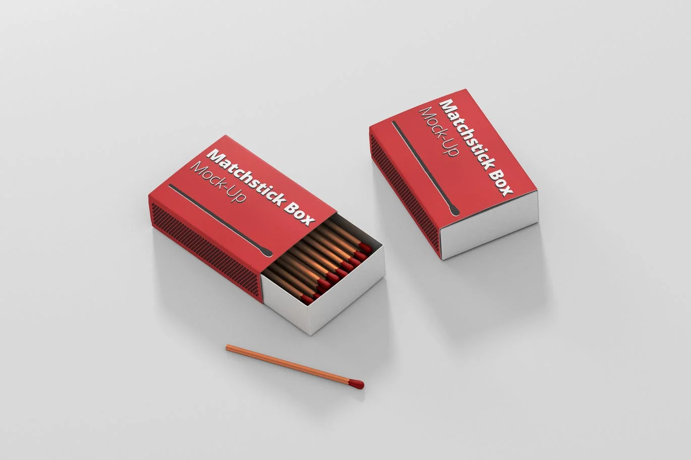 Match Box Mockup