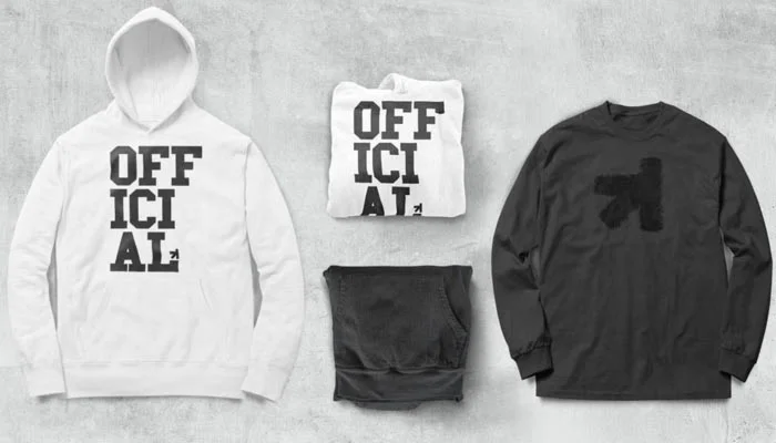 Zip Up Hoodie Tee Collection Mockup