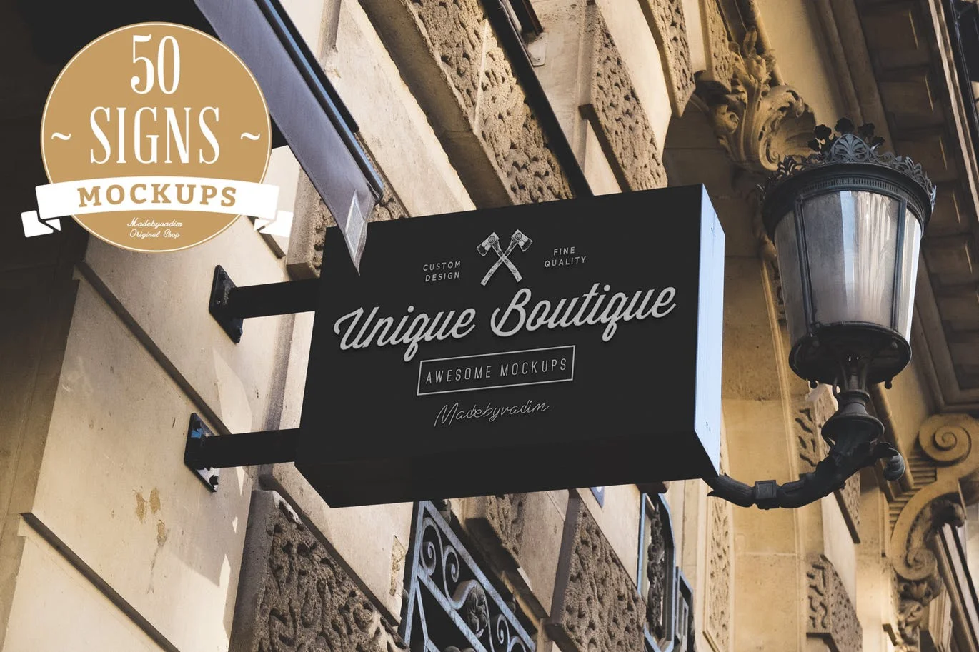 50 SIGNS MOCKUPS