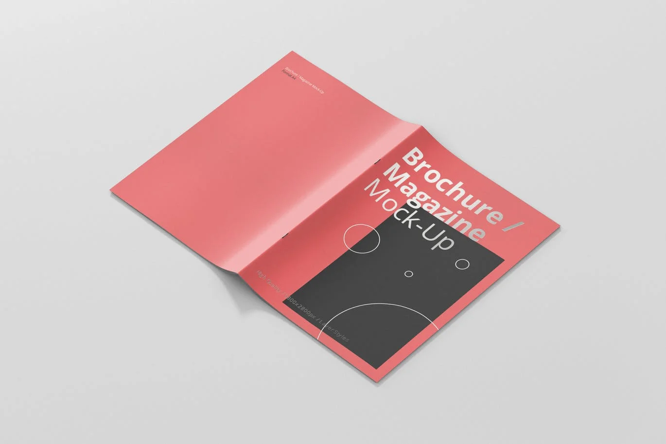 A4 Brochure / Magazine Mock-Up