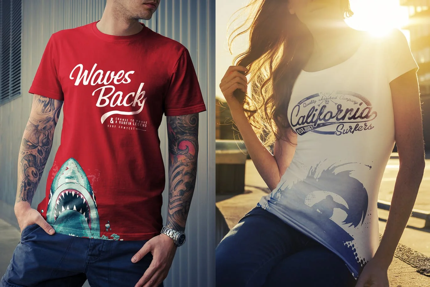 T-Shirt Mock-Up / Street Edition
