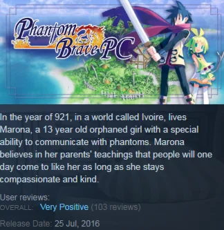 Phantom Brave PC (Steam KEY / ROW / Region free)