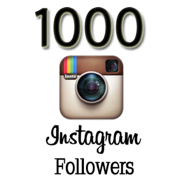 Instagram followers 1000