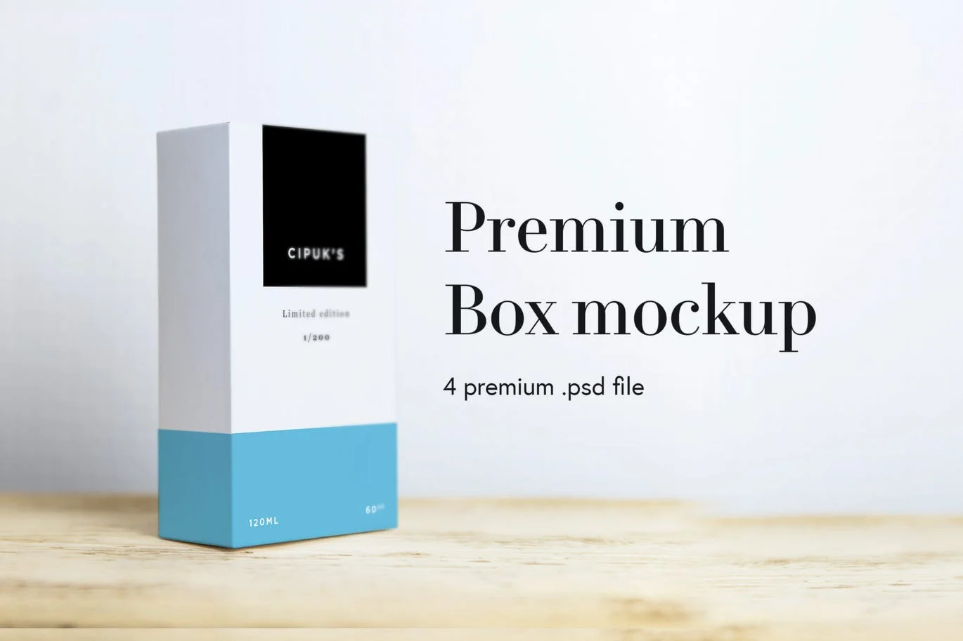 Cipuk's Box mockup