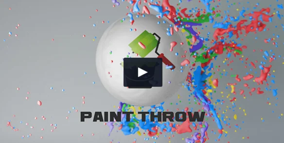 After Effects Template | Paint Throw