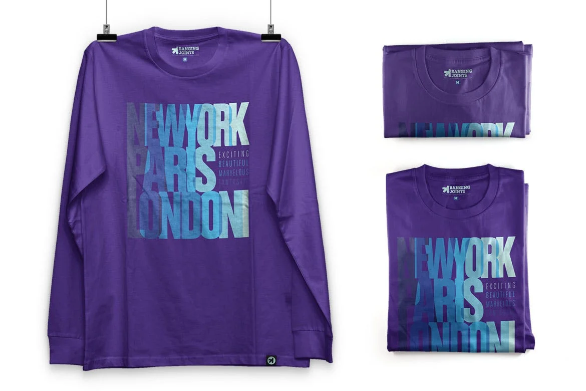 Long Sleeve Presentation Mockup