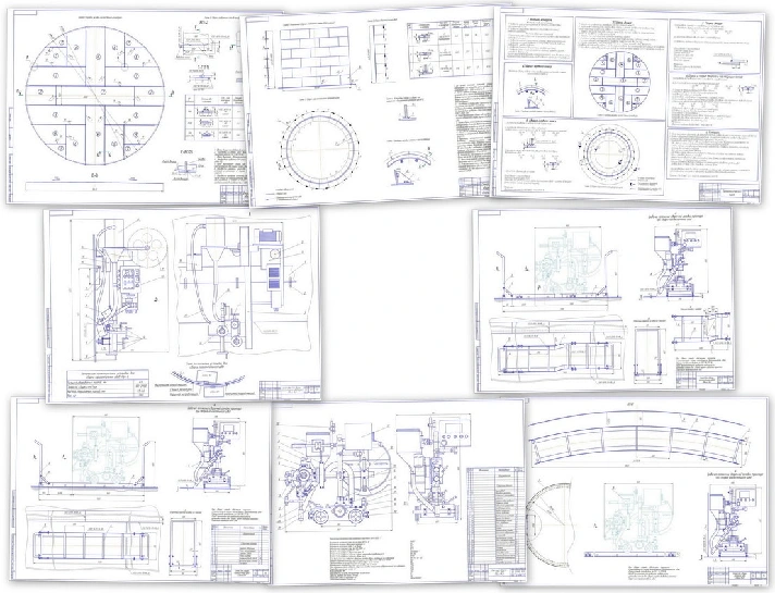 Diploma. Assembly and welding of the wall and the botto