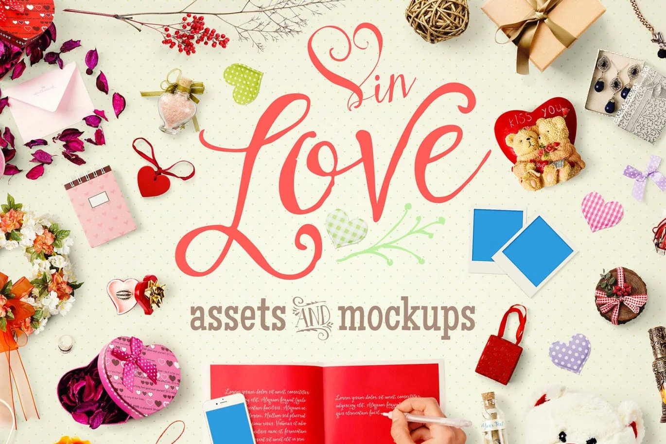 In Love Assets And Mock Ups