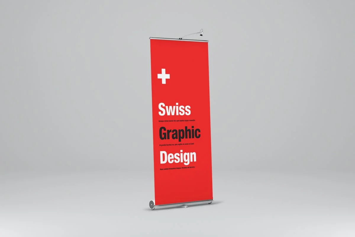 Roll Up Banner Mock-Up
