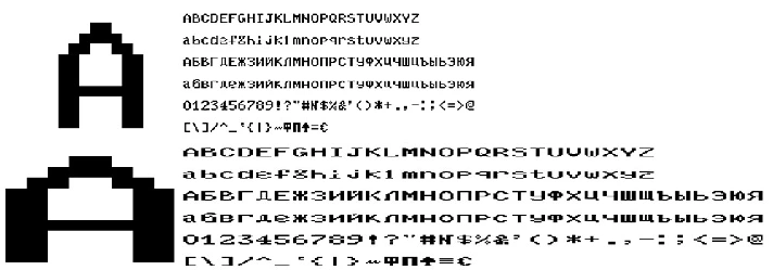 Full set of KKM fonts FELIX-RK (ttf) 16 pcs ver. 1-8