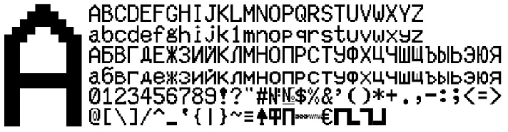 Full set of 4 fonts KKM MERCURY-114.1-TORNADO(ttf)