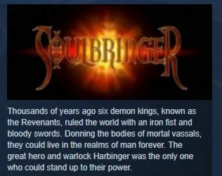 Soulbringer / Ловец Душ STEAM KEY REGION FREE GLOBAL