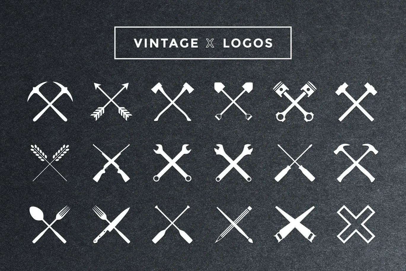Vintage X Logos