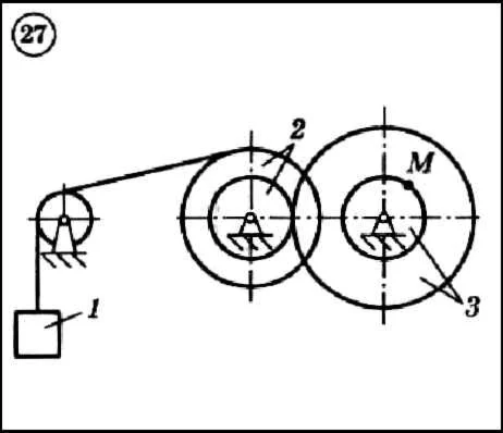 Решение задачи К2 вариант 27 (К2-27) - Диевский В.А.