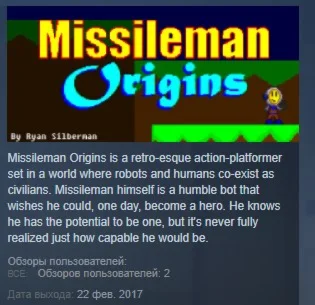 Missileman Origins  STEAM KEY REGION FREE GLOBAL