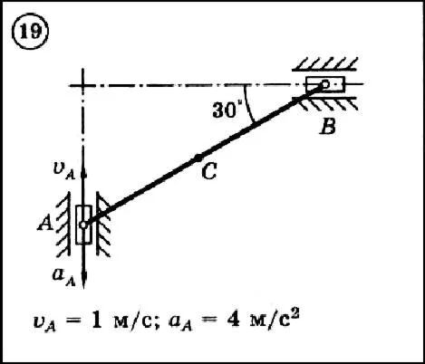 Решение задачи К3 вариант 19 (К3-19) - Диевский В.А.