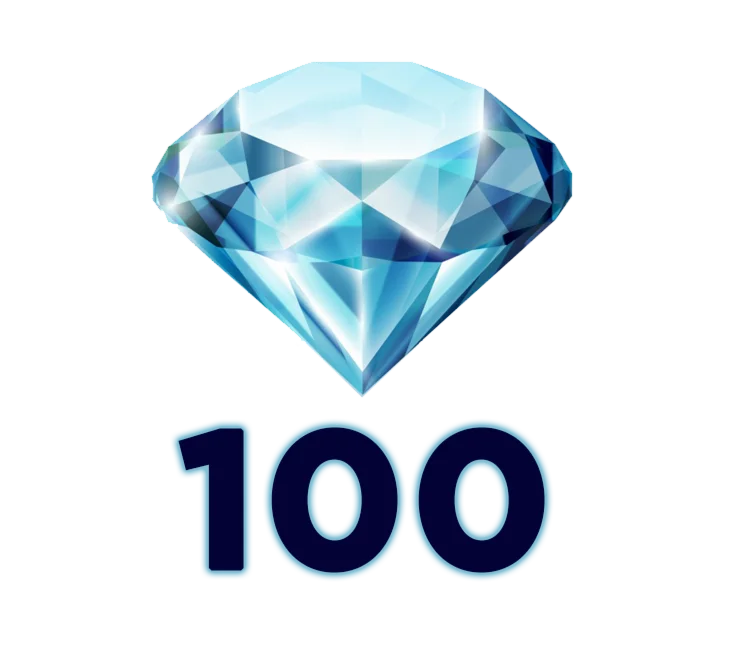 Купон на 100 алмазов