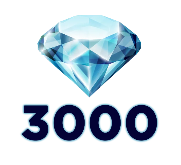 Купон на 3000 алмазов