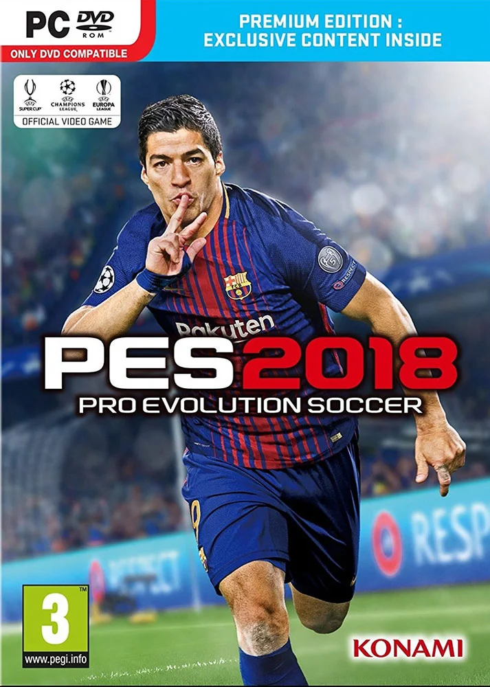 PRO EVOLUTION SOCCER (PES) 2018 PREMIUM EDITION |GLOBAL