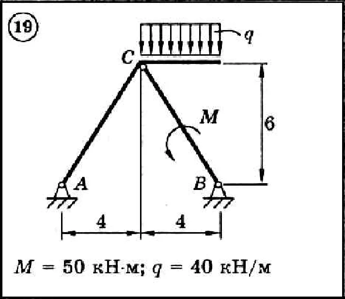 Dievsky V.A - Solution of problem D4 variant 19 task 1