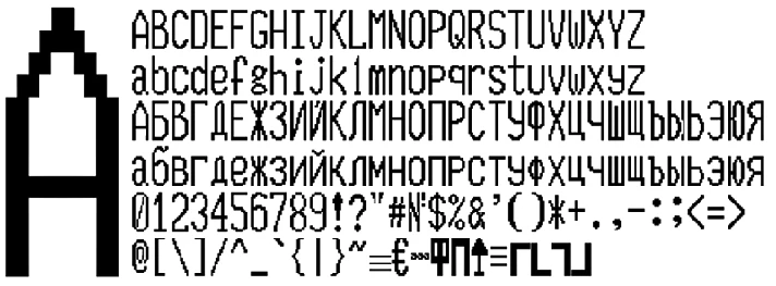 Font KKM MERCURY-114.1-TORNADO ver.4 (ttf)