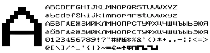 Font KKM MERCURY-114.1-TORNADO ver.1 (ttf)