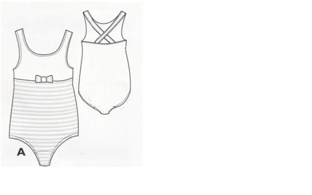 выкройка детского боди