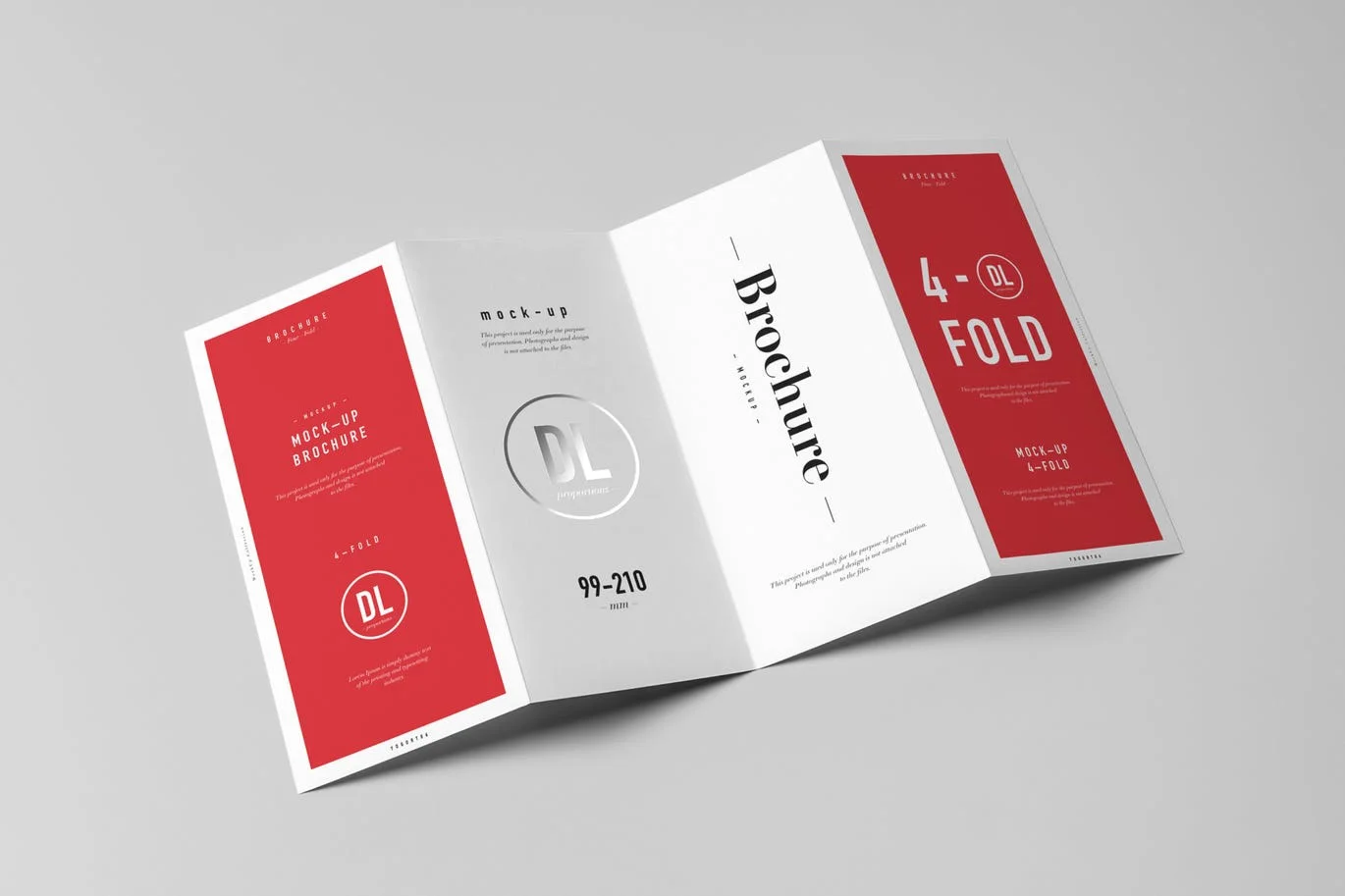 4xDL Brochure Mock-up