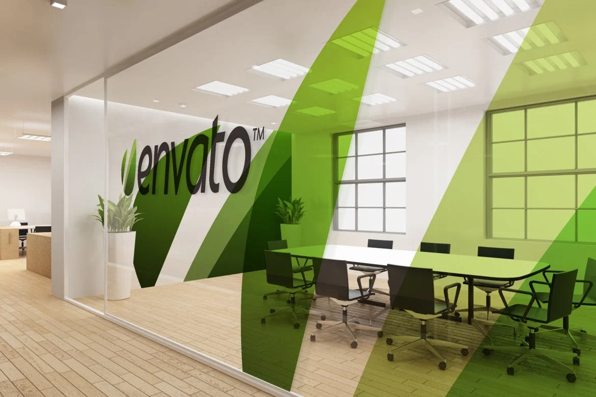 Office Interior Branding Mockups