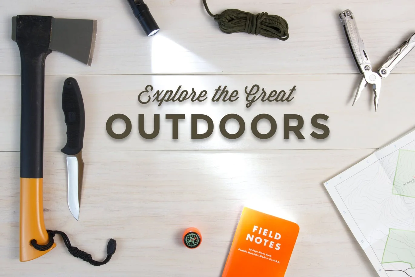 Outdoor Hero Header Mockups