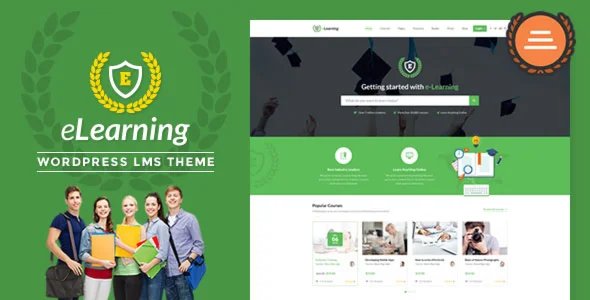 LMS WordPress Theme - eLearning WP v3.1.3