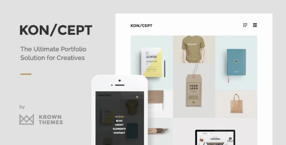 KON/CEPT v1.7.8 — портфолио WordPress