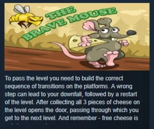The Brave Mouse  STEAM KEY REGION FREE GLOBAL