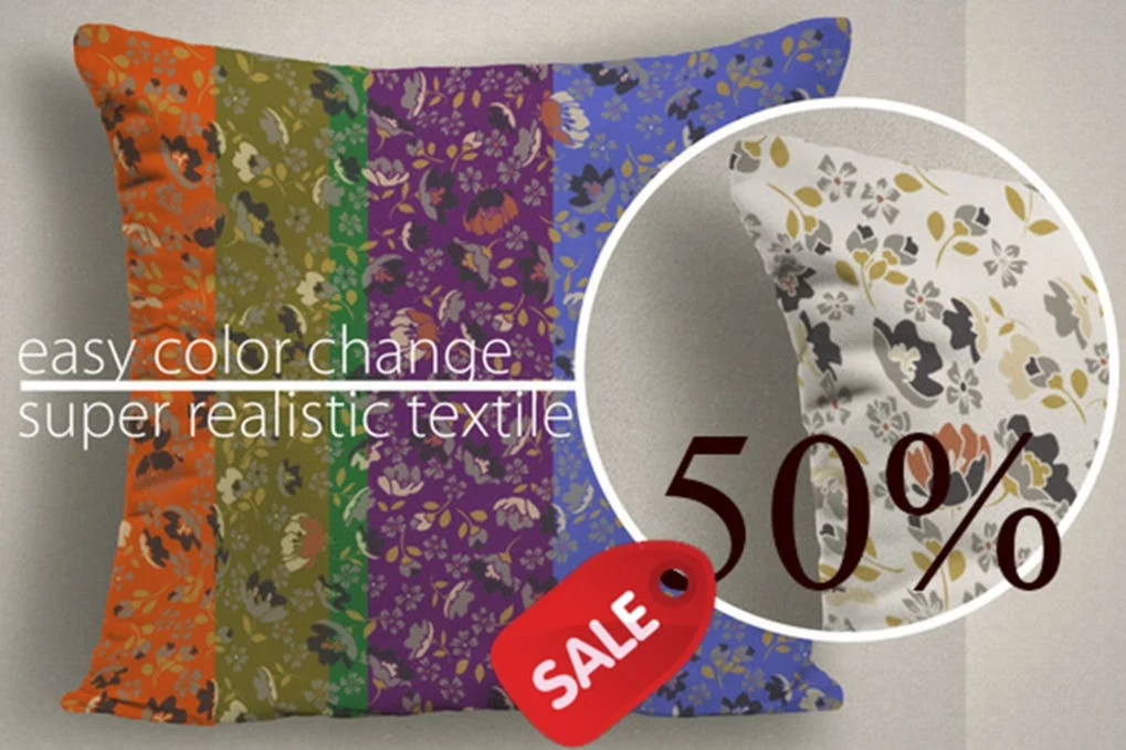 FotoRealistic cushion Mockup