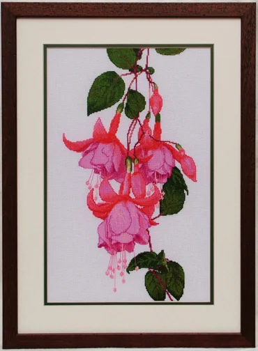 Схема для вышивания крестом Фуксия Tennessee Waltz