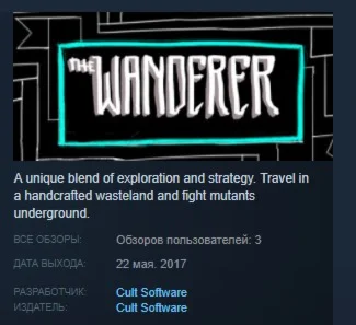 The Wanderer  STEAM KEY REGION FREE GLOBAL