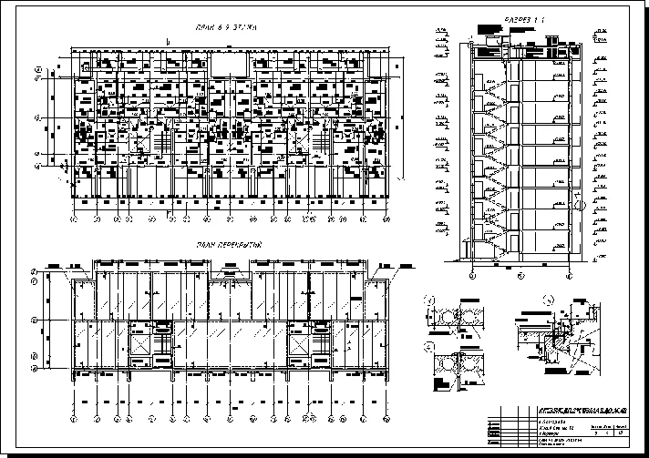 Residential building for 72 apartments