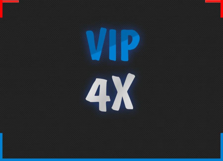 VIP 4X (НАВСЕГДА) +2500 Уровней