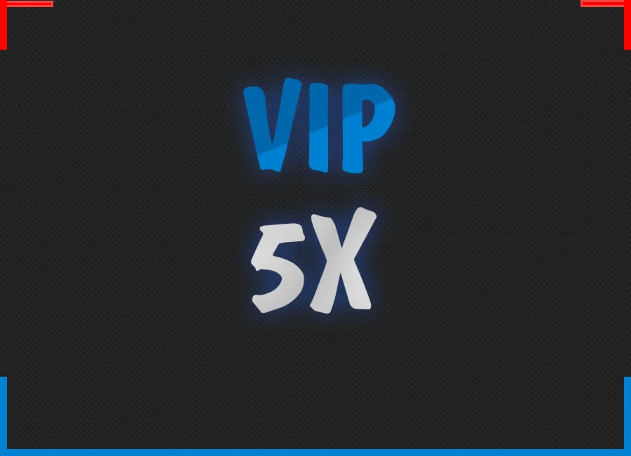 VIP 5X (60 дней) +1800 Уровней