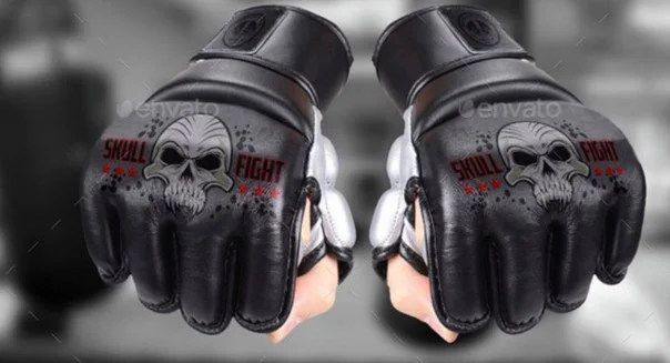 Mma Gloves PSD Mockup